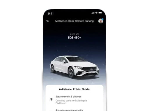 Mercedes me Remote parking